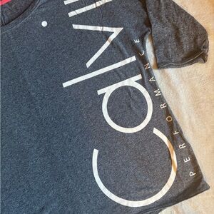 Calvin Klein Gray Performance Top